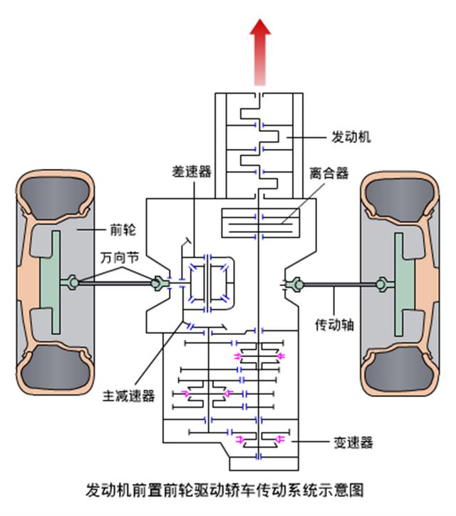 汽车传动系统具体功用（汽车传动系统）(14)