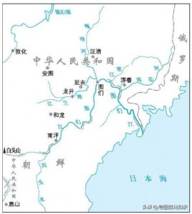 ​图们江地图位置在哪里？图们江简况及水系构成介绍