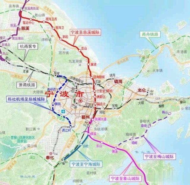 宁波铁路项目（总投资1272.1亿十四五期间）(9)