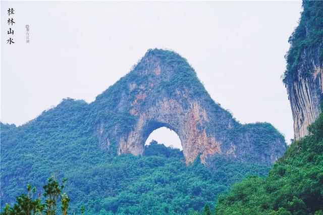 桂林阳朔漓江山水美图（广西最美的风景在阳朔）(7)