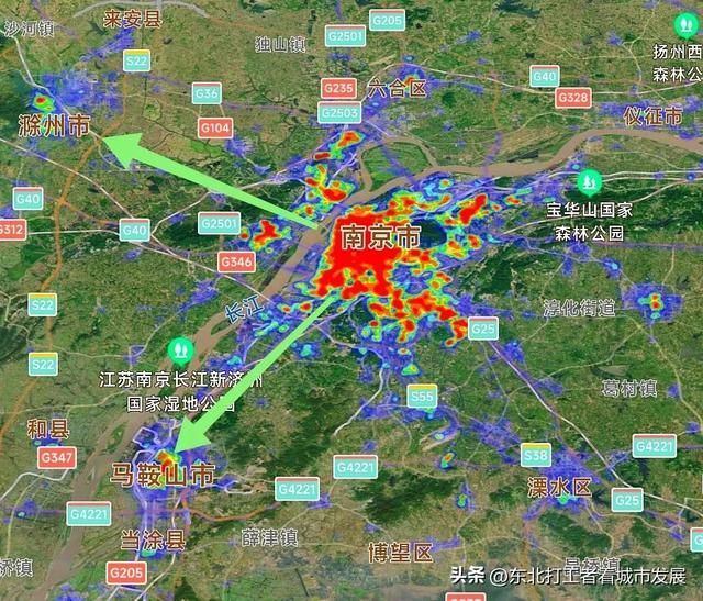 南京江北新区地铁规划图最新版（跨省地铁正在建设）(1)