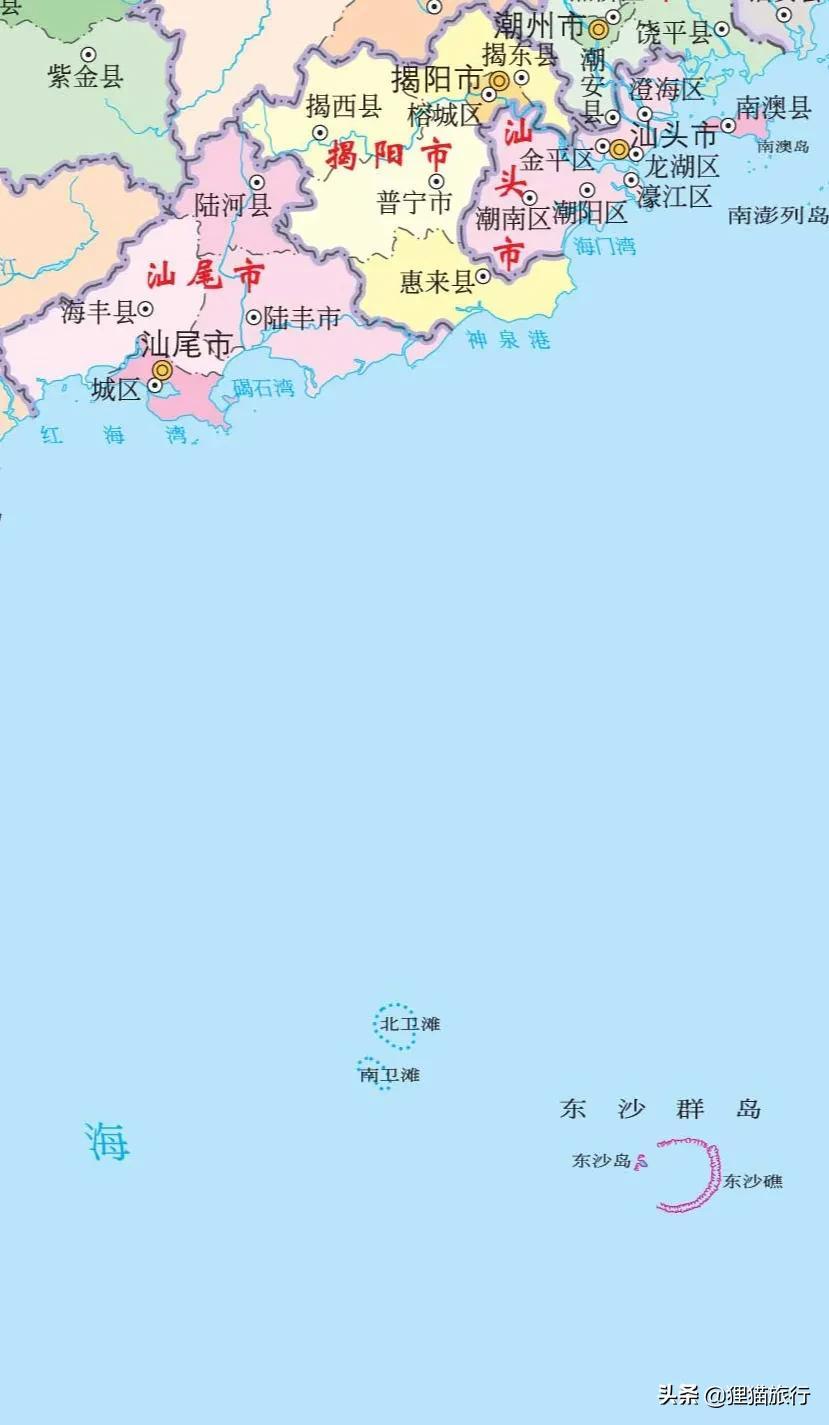 东沙群岛属于哪个省(东沙群岛在哪里)