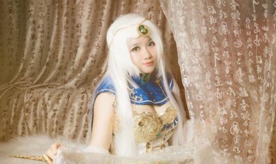 ​《剑网三》苏曼莎cosplay，更吹羌笛关山月，无那金闺万里愁