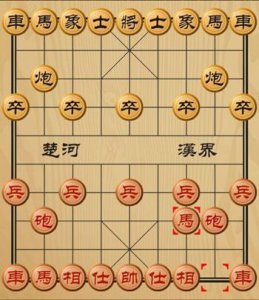 ​象棋入门之起马局