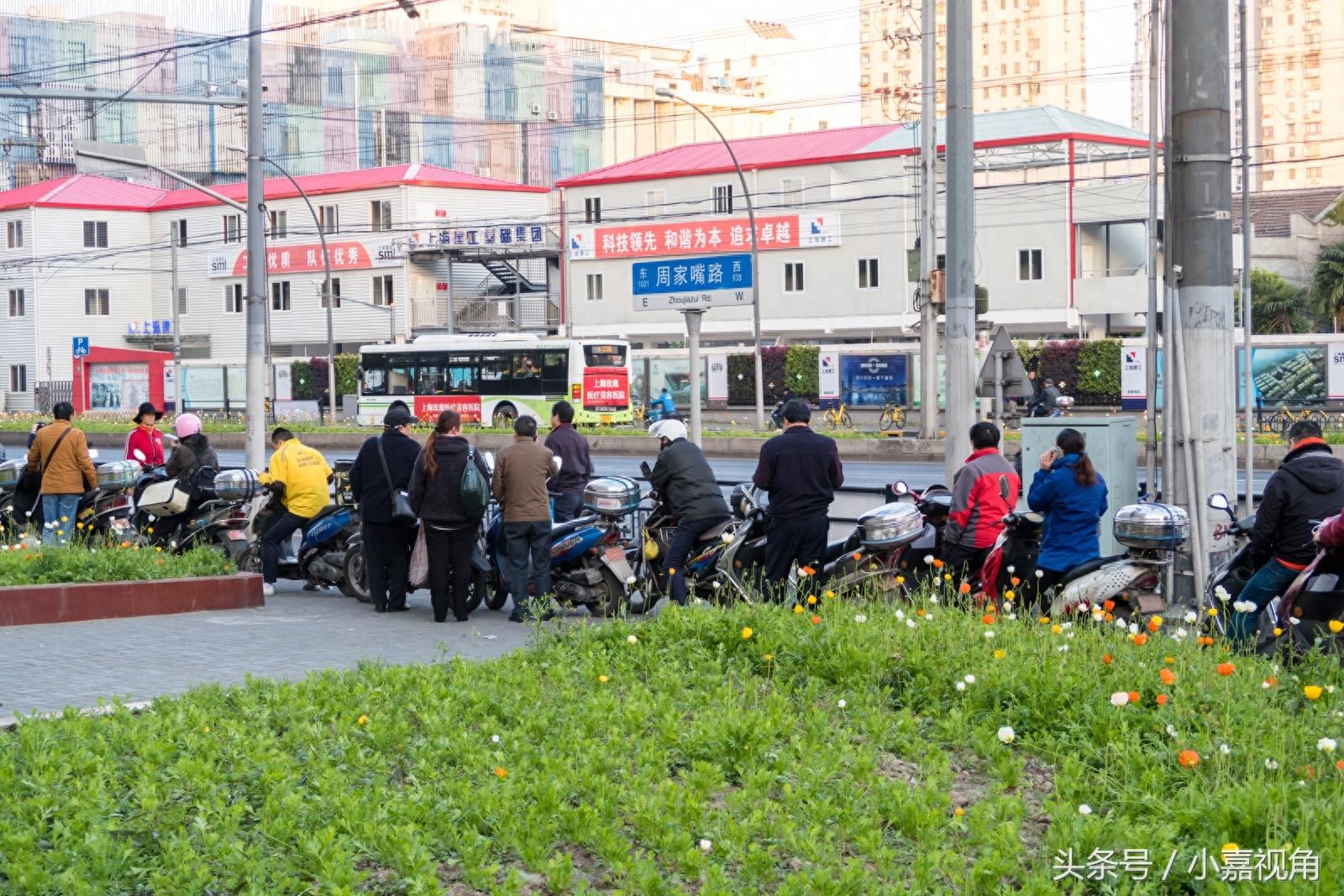 上海燃气助动车4月8日停止加气， 油气站现数百米排队长龙