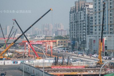 ​广渠路东延已初现高架、隧道模样，期待它年底通车