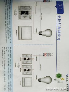 ​电工实物接线图，入门接线正规教程